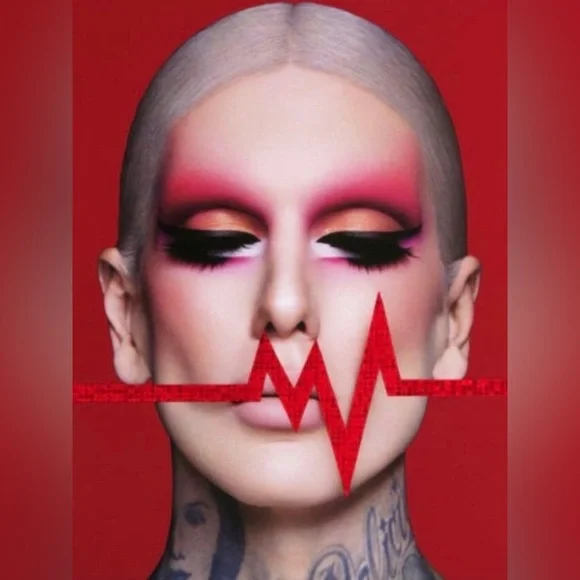 Jeffree Star Cosmetics Blood Sugar Mini Eyeshadow Palette NWT Red Matte Shimmer - Picture 4 of 7